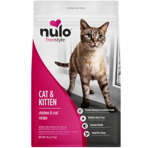 Nulo Freestyle Chicken & Cod Recipe Kitten & Adult Dry Cat Food