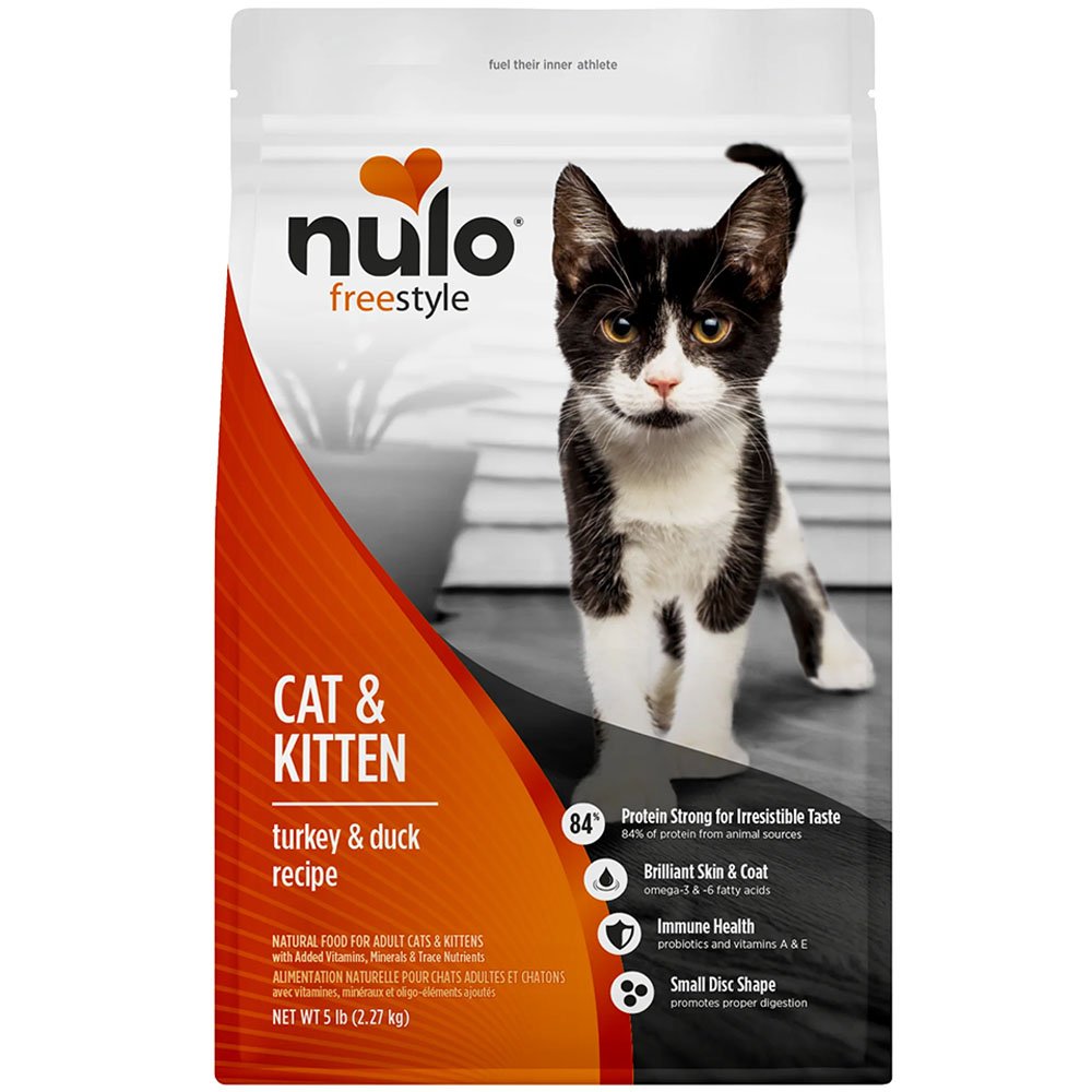 Nulo Freestyle Turkey & Duck Recipe Kitten & Adult Dry Cat Food