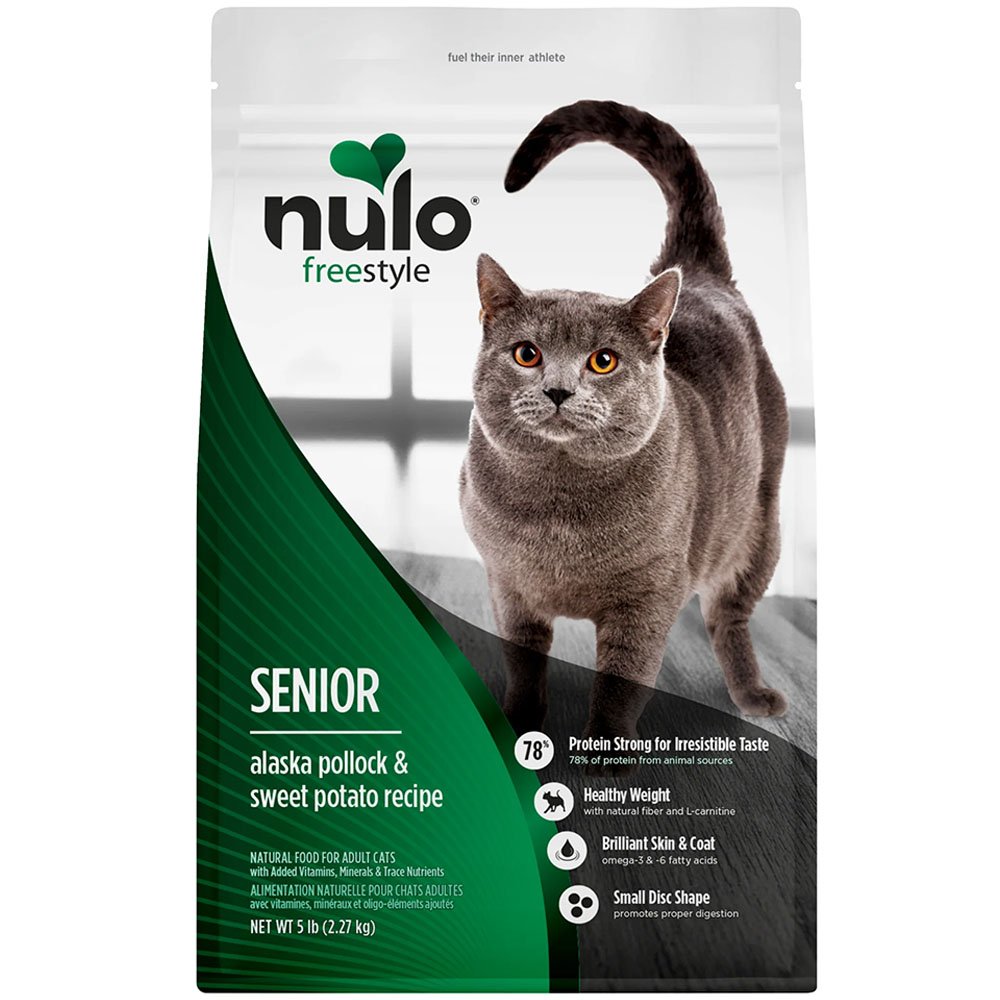 Nulo Freestyle Senior Alaska Pollock & Sweet Potato Recipe Adult Dry Cat Food
