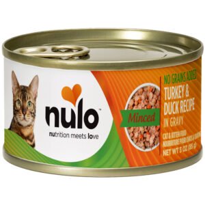 Nulo Minced Turkey & Duck Recipe In Gravy Kitten & Adult Canned Cat Food