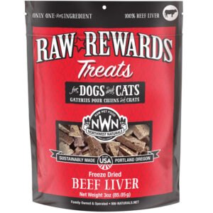 Raw Rewards Beef Liver Freeze Dried Dog & Cat Treats