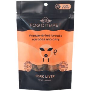 Fog City Pet Pork Liver Freeze-Dried Dog & Cat Treats