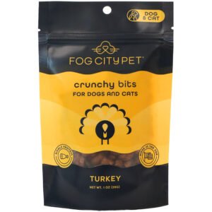 Fog City Pet Crunchy Bits Turkey Freeze-Dried Dog & Cat Treats