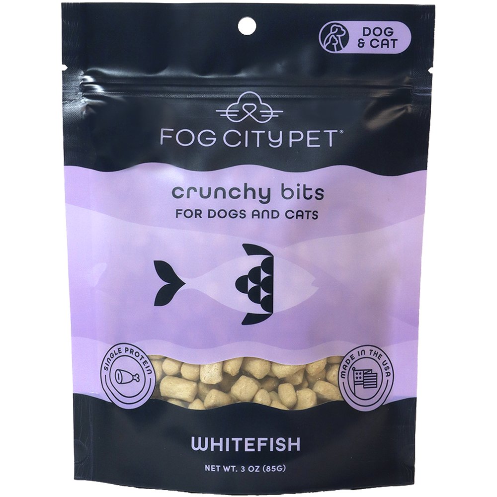 Fog City Pet Crunchy Bits Whitefish Freeze-Dried Dog & Cat Treats - Image 4