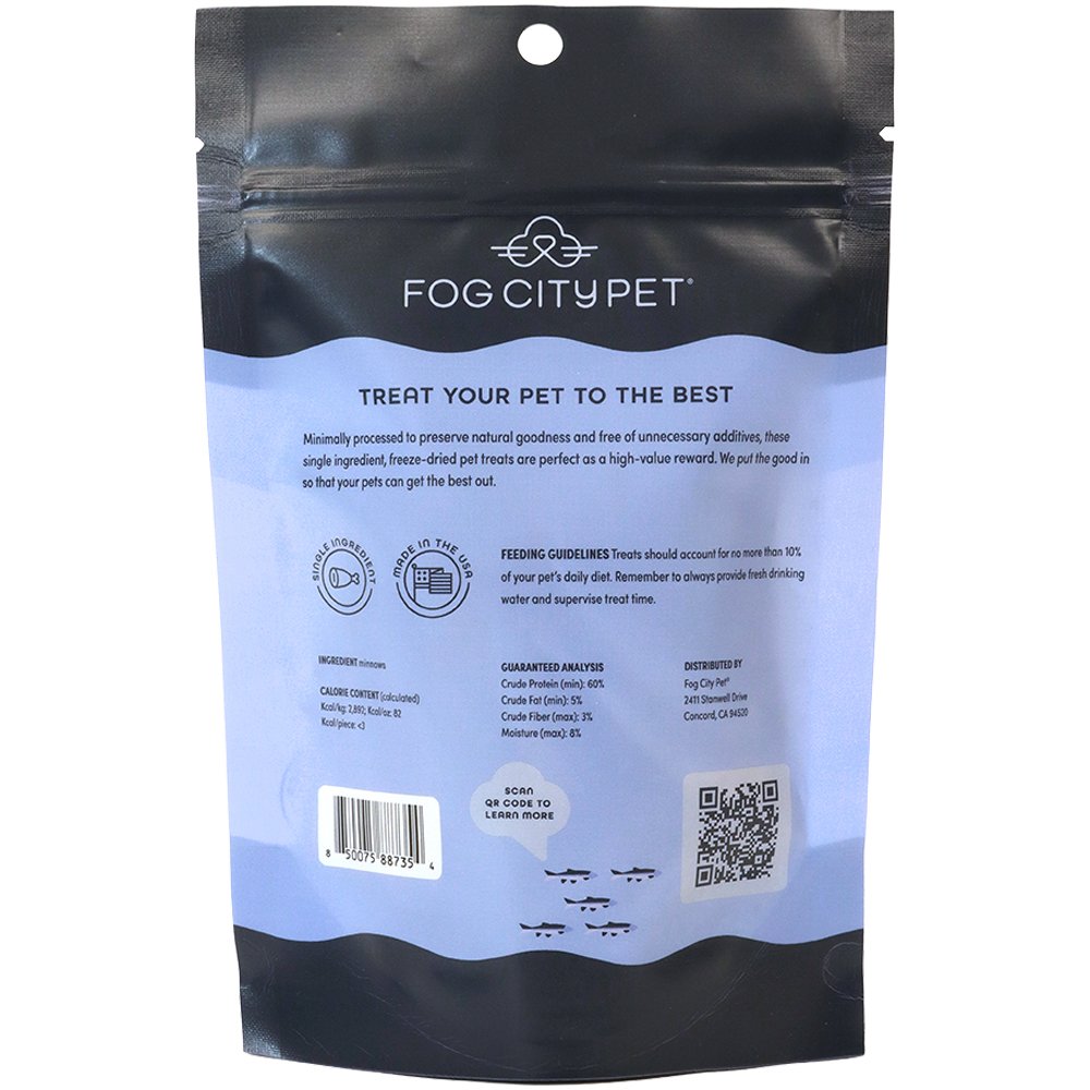 Fog City Pet Minnows Freeze-Dried Dog & Cat Treats - Image 3