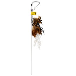 Vee Enterprises PURRfect Crunchy Feather Wand Cat Toy