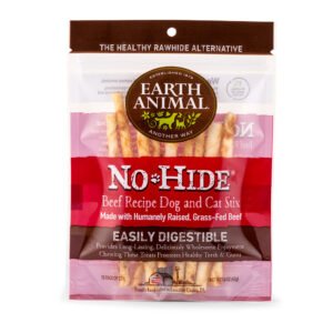Earth Animal Dr. Bob Goldstein’s No-Hide Beef Stix Dog & Cat Chew Treats