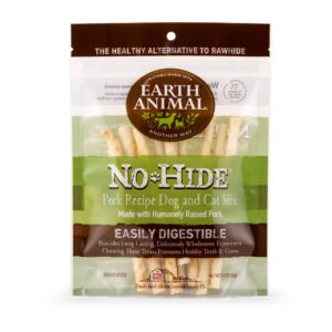 Earth Animal Dr. Bob Goldstein’s No-Hide Pork Stix Dog & Cat Chew Treats