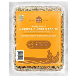 Open Farm Gently Cooked Harvest Chicken Recipe Frozen Dog Food