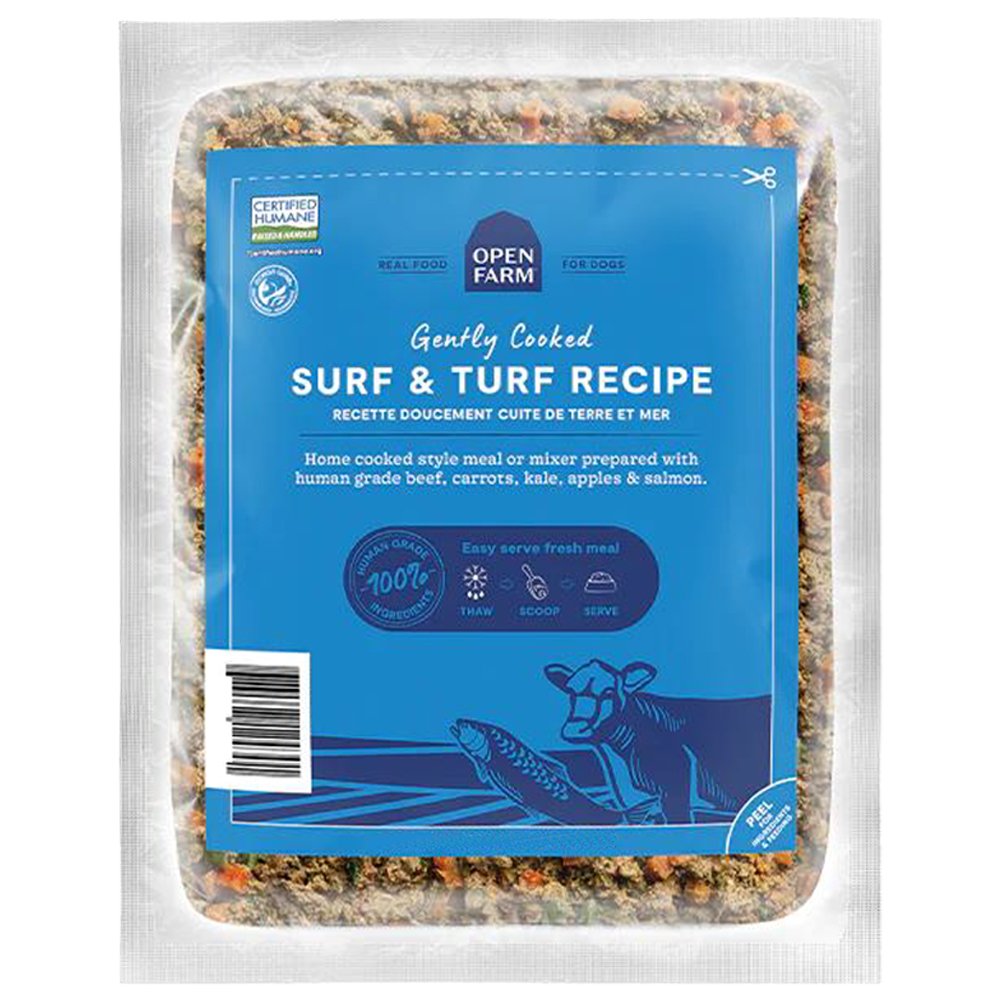 Open Farm Gently Cooked Surf & Turf Recipe Frozen Dog Food