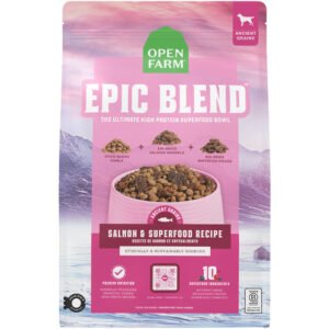 Open Farm Epic Blend Ancient Grains Salmon & Superfood Recipe Oven Baked Dry Dog Food