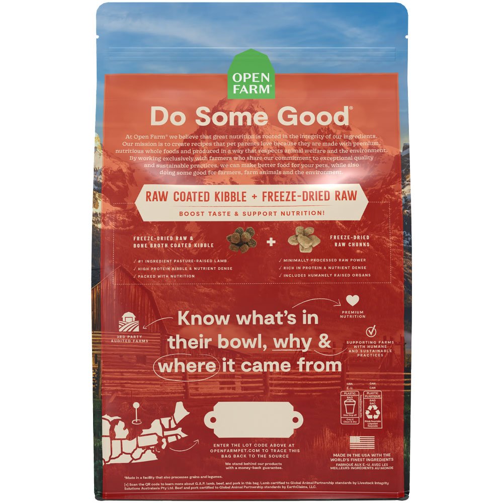 Open Farm RawMix Grain Free Great Plains Recipe Dry Dog Food - Image 3