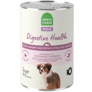 Open Farm Digestive Health Wild-Caught Whitefish & Pollock Recipe Pate Canned Dog Food