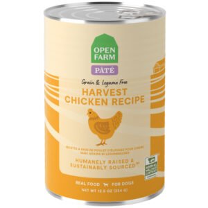 Open Farm Grain & Legume Free Harvest Chicken Recipe Pate Canned Dog Food