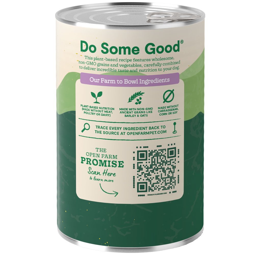 Open Farm Kind Earth Plant Recipe w/ Ancient Grains Pate Canned Dog Food - Image 2