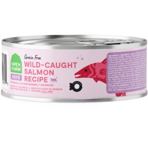 Open Farm Grain Free Wild-Caught Salmon Recipe Pate Canned Cat Food