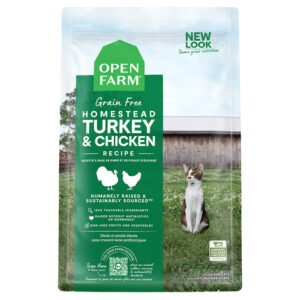 Open Farm Grain Free Homestead Turkey & Chicken Recipe Dry Cat Food