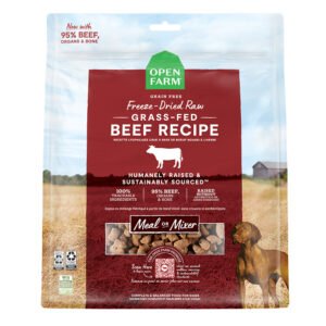 Open Farm Grain Free Grass-Fed Beef Recipe Freeze-Dried Raw Dog Food