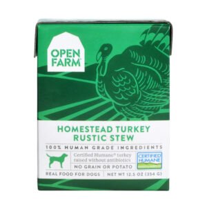 Open Farm Homestead Turkey Rustic Stew Wet Dog Food