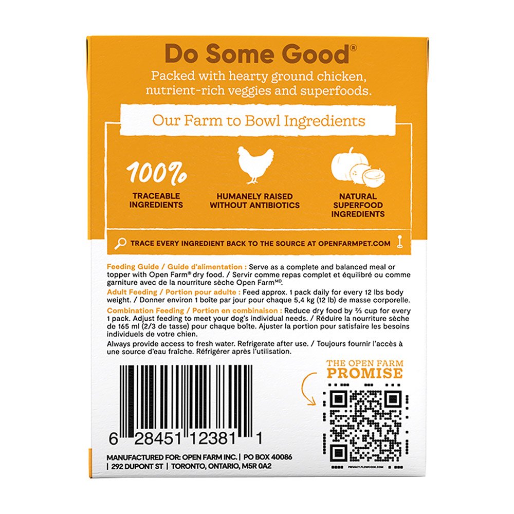 Open Farm Harvest Chicken Rustic Stew Wet Dog Food - Image 2