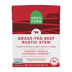 Open Farm Grass-Fed Beef Rustic Stew Wet Dog Food