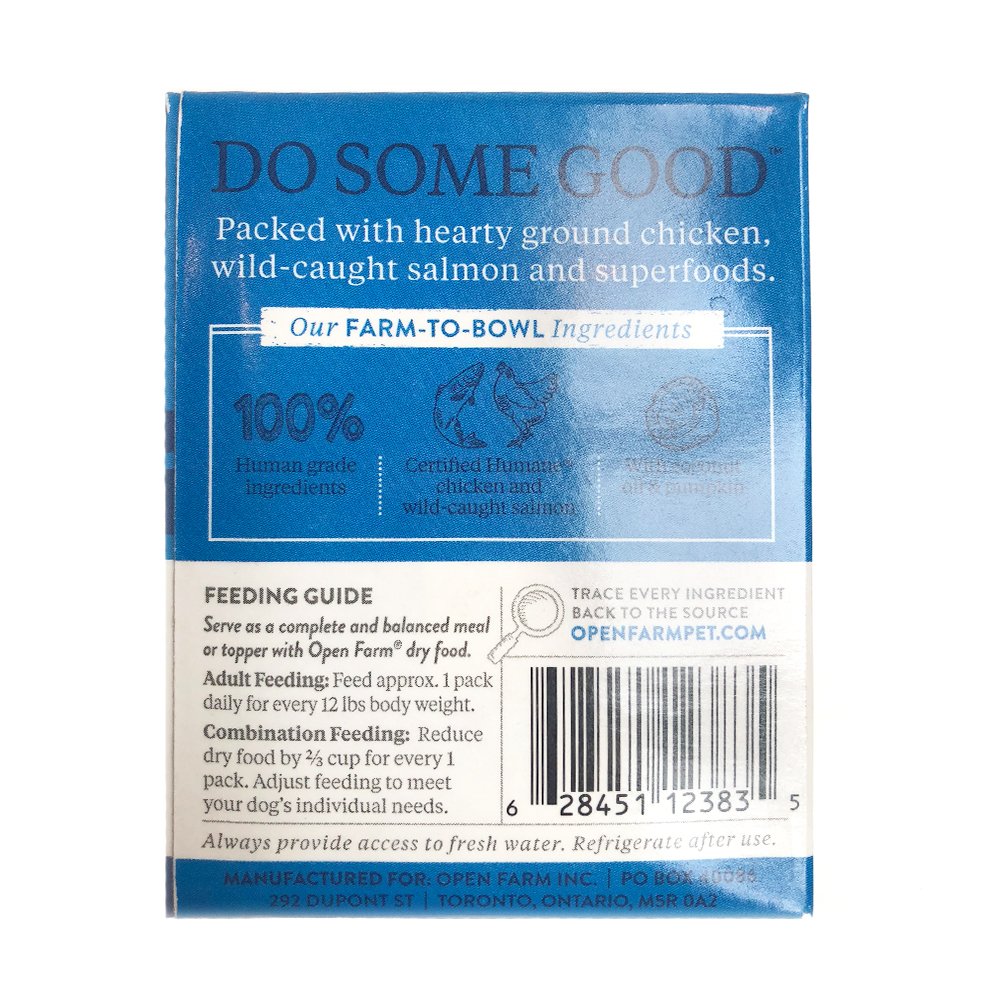 Open Farm Chicken & Salmon Rustic Stew Wet Dog Food - Image 2