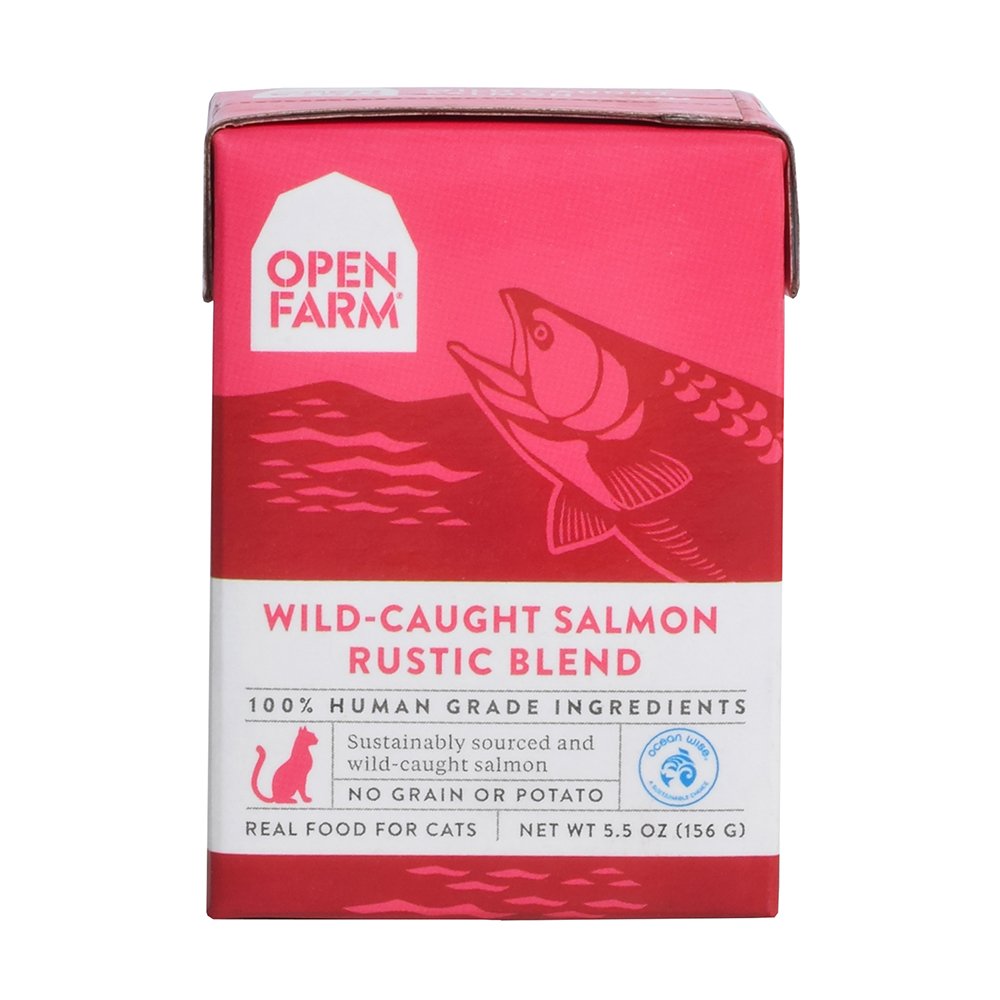 Open Farm Wild-Caught Salmon Rustic Blend Wet Cat Food