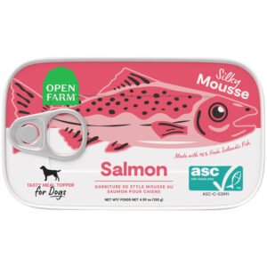 Open Farm Salmon Silky Mousse Canned Dog Food Topper