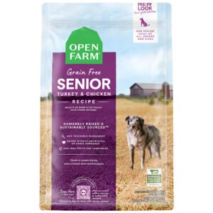 Open Farm Grain Free Senior Turkey & Chicken Recipe Dry Dog Food
