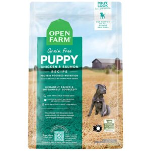 Open Farm Grain Free Puppy Chicken & Salmon Recipe Dry Dog Food