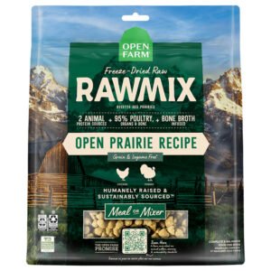 Open Farm RawMix Grain Free Open Prairie Recipe Freeze-Dried Raw Dog Food