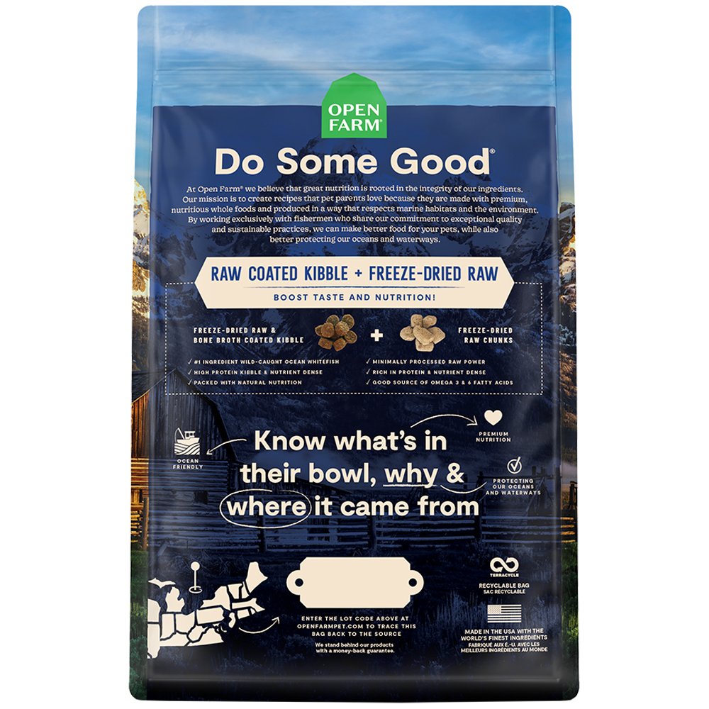 Open Farm RawMix Grain Free Open Ocean Recipe Dry Dog Food - Image 3