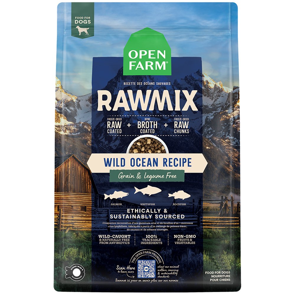 Open Farm RawMix Grain Free Open Ocean Recipe Dry Dog Food