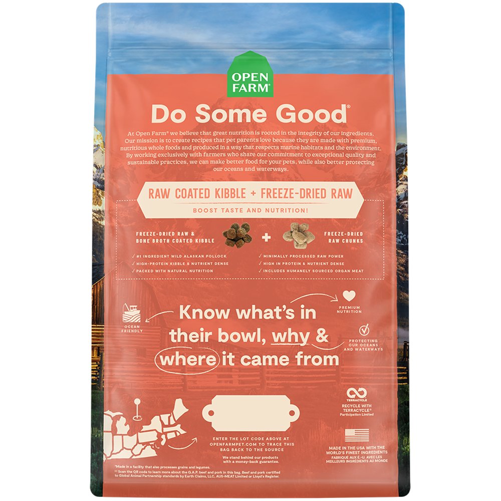 Open Farm RawMix Ancient Grains Tide & Terrain Recipe Dry Dog Food - Image 3
