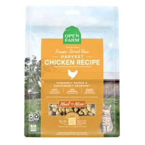 Open Farm Grain Free Harvest Chicken Recipe Freeze-Dried Raw Cat Food