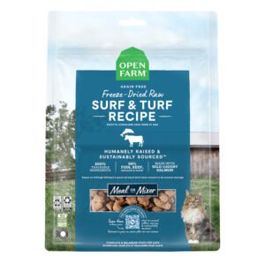 Open Farm Grain Free Surf & Turf Recipe Freeze-Dried Raw Cat Food