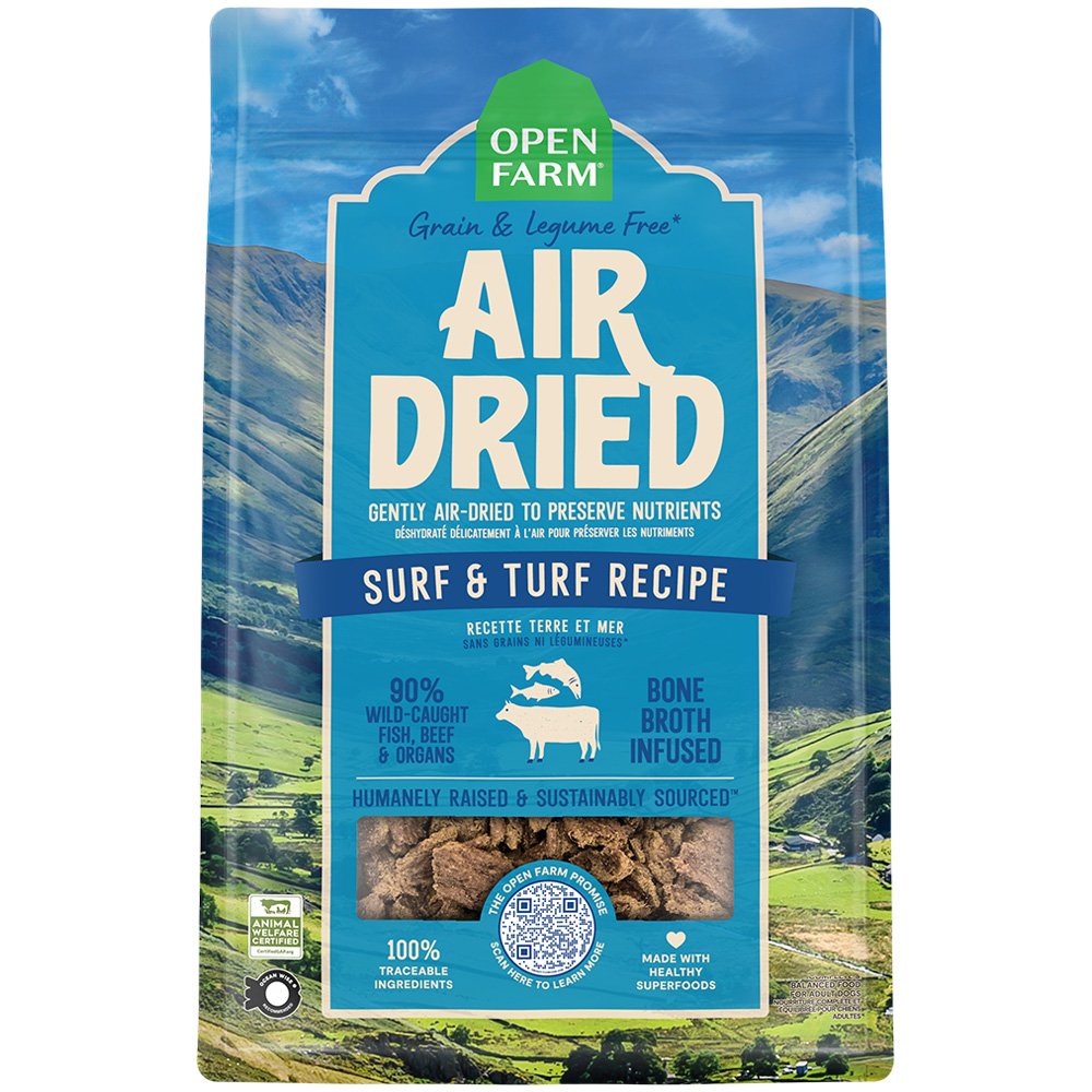 Open Farm Surf & Turf Recipe Air-Dried Dog Food