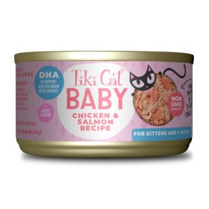 Tiki Cat Baby Chicken & Salmon Recipe Canned Kitten Food