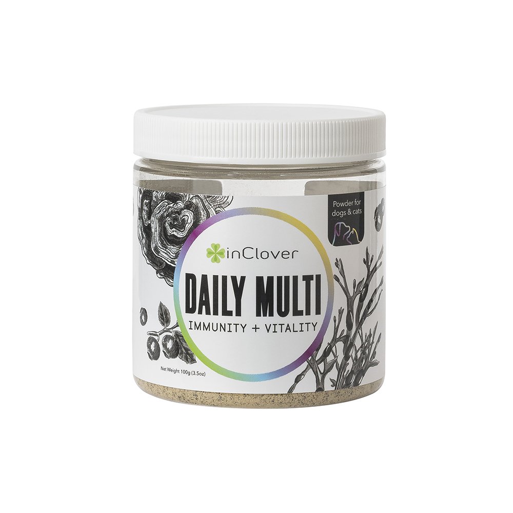InClover Daily Multi Immunity + Vitality Powder Dog & Cat Supplement