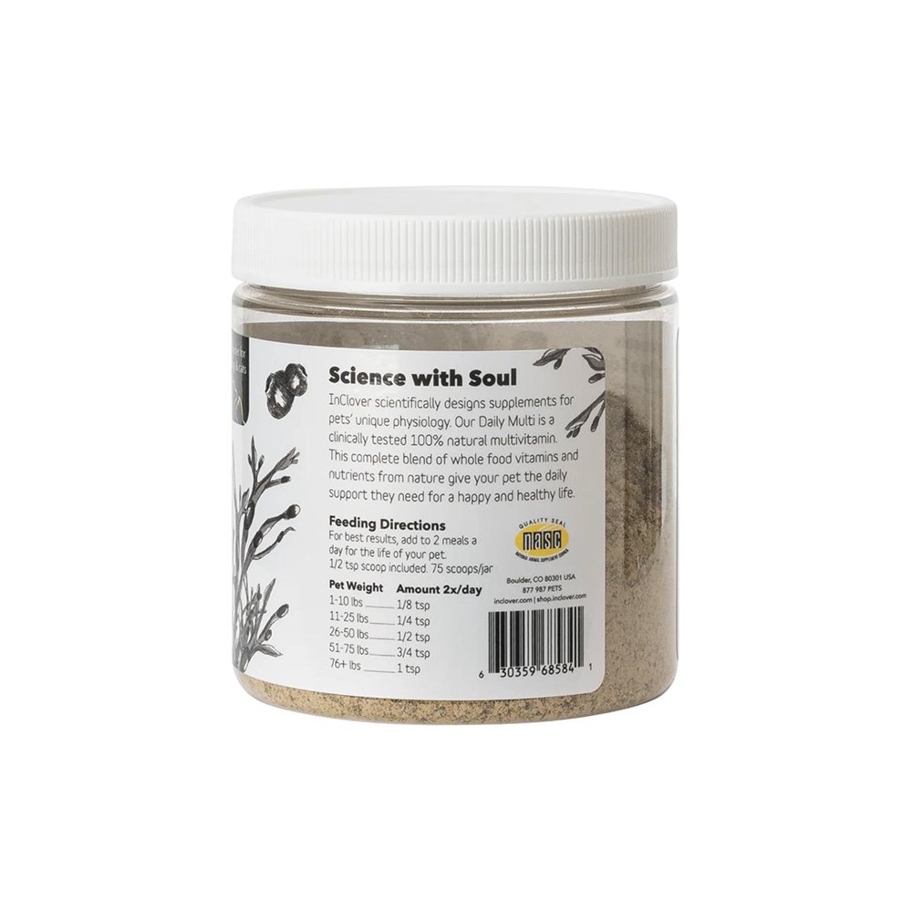 InClover Daily Multi Immunity + Vitality Powder Dog & Cat Supplement - Image 4