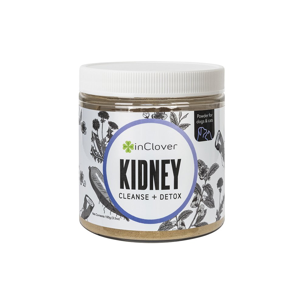 InClover Kidney Cleanse + Detox Powder Dog & Cat Supplement