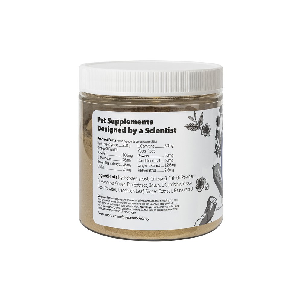 InClover Kidney Cleanse + Detox Powder Dog & Cat Supplement - Image 3