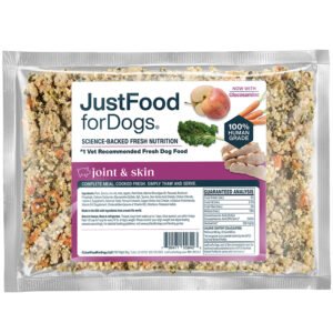 JustFoodforDogs Joint & Skin Frozen Cooked Dog Food