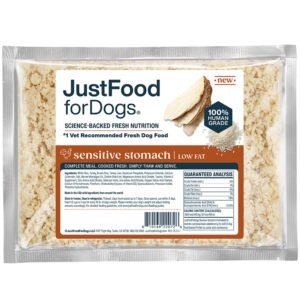 JustFoodforDogs Sensitive Stomach Low Fat Frozen Cooked Dog Food