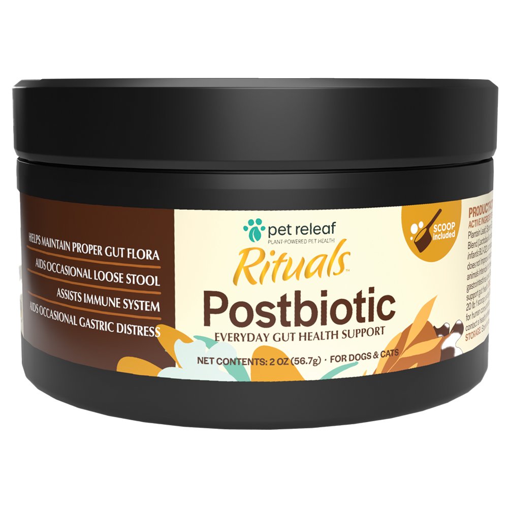 Pet Releaf Rituals Postbiotic Everyday Gut Health Support for Dogs & Cats