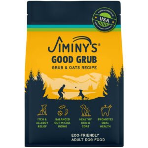 Jiminy's Good Grub w/ Grub & Oats Recipe Eco-Friendly Adult Dry Dog Food