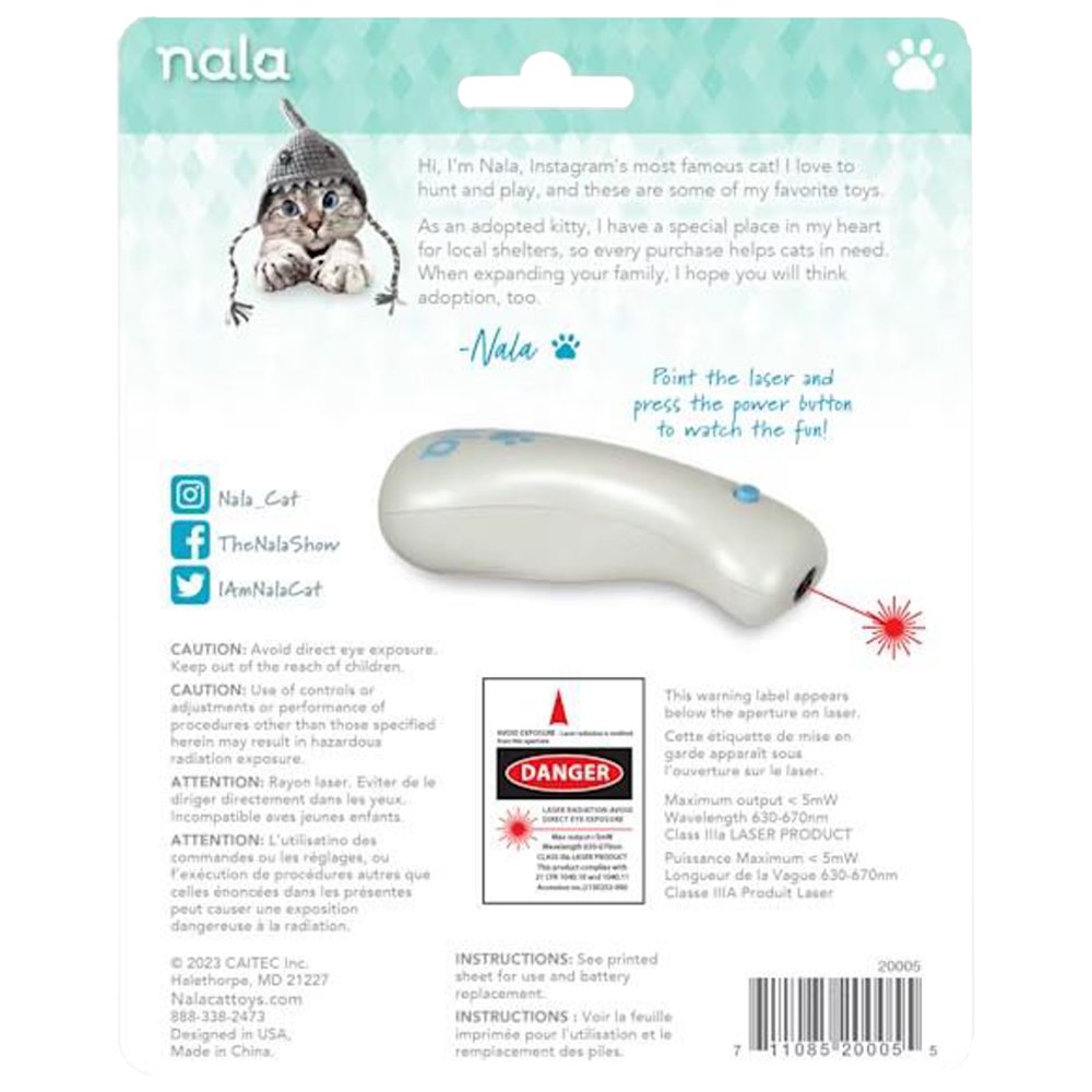 Nala FitKitty Laser Pointer Interactive Cat Toy, 2-Pack - Image 3