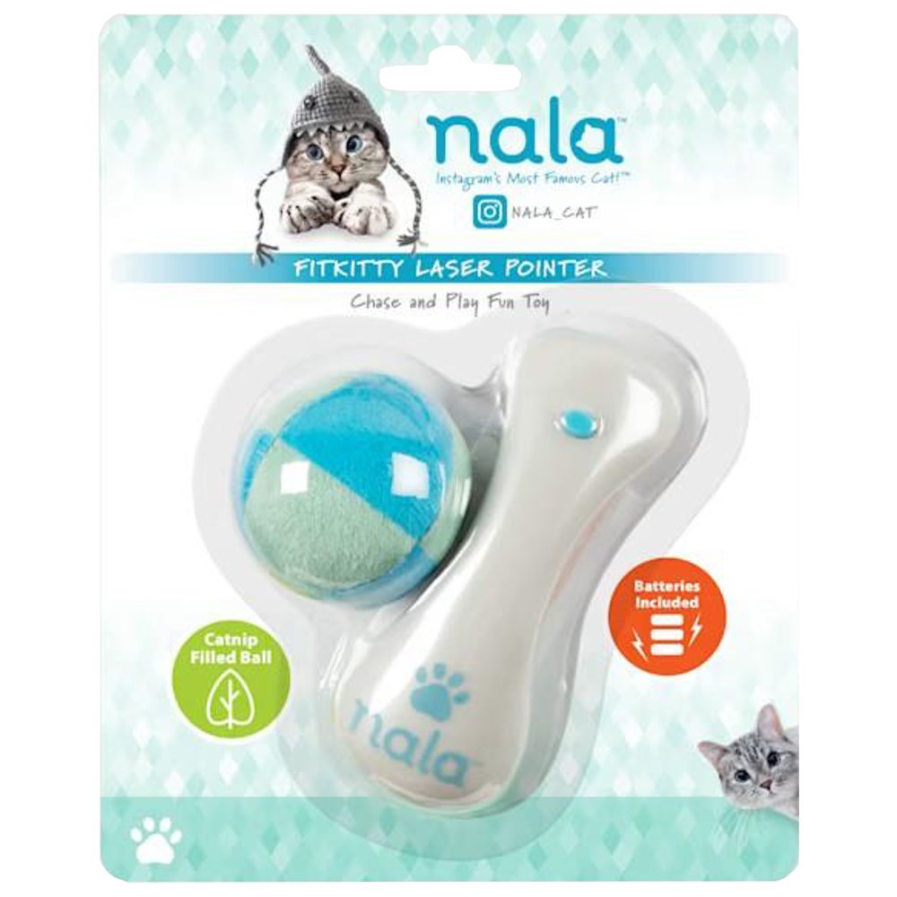 Nala FitKitty Laser Pointer Interactive Cat Toy, 2-Pack