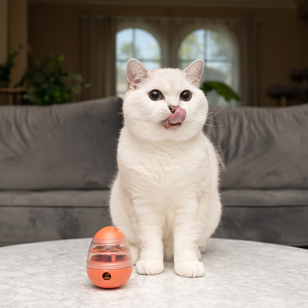 Nala Goody Wobbler Food & Treat Dispensing Cat Toy - Image 4