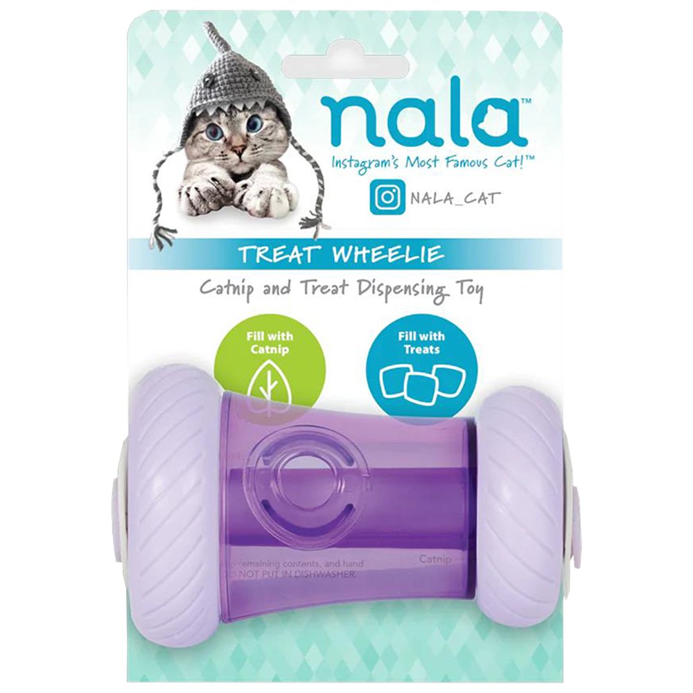 Nala Treat Wheelie Arch Catnip & Treat Dispensing Cat Toy